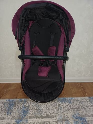 прогулочные коляски для детей инвалидов: Коляска, цвет - Фиолетовый — 8