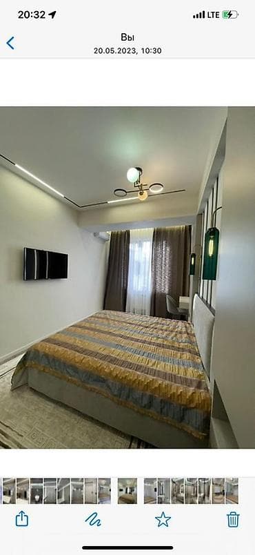 квартира азия молл: 2 комнаты, Риэлтор, Без подселения, С мебелью полностью — 6