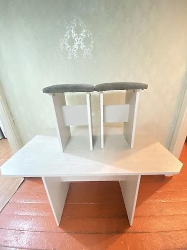 буфет кухонный: Гарнитур для прихожей, ДСП, цвет - Белый — 1