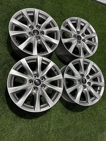 01: Литые Диски R 17 Kia, Комплект, отверстий - 5, Б/у — 7
