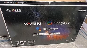 Срочная акция Yasin 75 UD81 webos magic пульт smart Android Yasin — 10