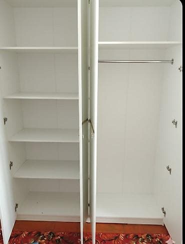 Балдар эмереги: Уктоочу бөлмө гарнитуру, Шкаф, түсү - Ак — 3