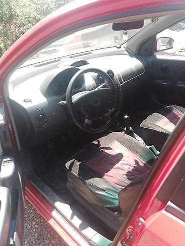 Унаа: Chevrolet Aveo: 2005 г., 1.2 л, Кол менен иштөөчү, Бензин, Хетчбек — 5