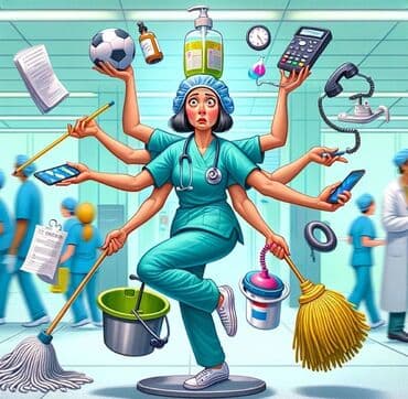 работу на ночную смену: Медсестра — 1