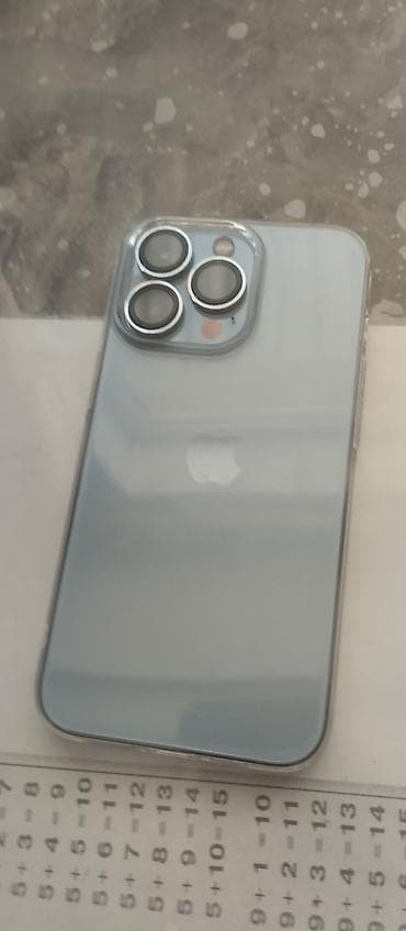 iphone 12 pro max 128gb цена в бишкеке: IPhone 13 Pro, Sierra Blue, Чехол — 3
