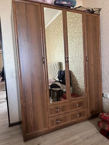 Шифоньер, шкаф для одежды, Прямой, ЛДСП