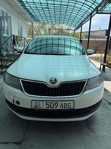 стоимость авто в киргизии: Skoda Rapid: 2017 г., 1.6 л, Механика, Бензин, Седан — 1
