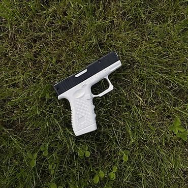 Игрушки: Водяные игрушечные пистолеты в виде Glock-19, в 3ех разных расцветках — 4