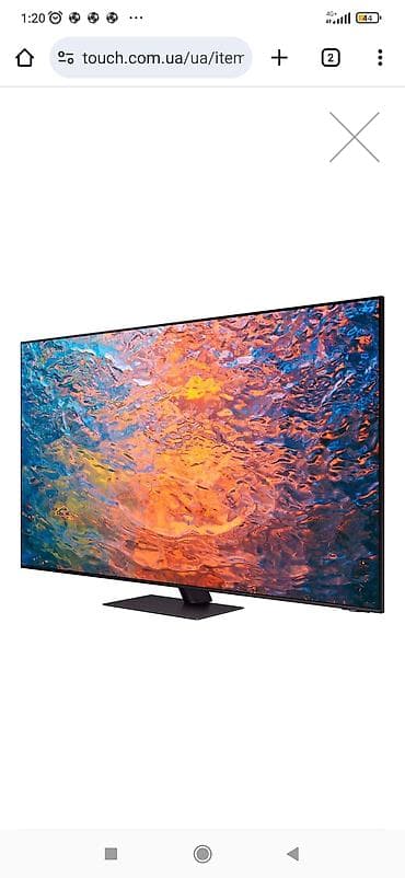 Продаётся Samsung QN95C 55″ — флагманский Neo QLED телевизор. 🔹