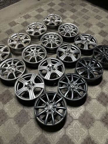 вращающийся диск: Литые Диски R 15 RAYS, Комплект, Б/у — 5