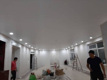 дом с бассейном: Монтаж потолков, Монтаж потолочных плинтусов | Зеркальный, Многоуровневый Больше 6 лет опыта — 22