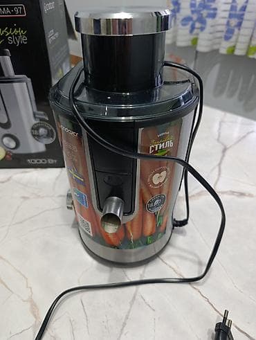 соковыжималка mega: Соковыжималка, Б/у, Самовывоз — 6