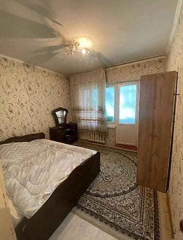 однушка 105 серии: 2 комнаты, 55 м², Аламедин-1 мкр 105 серия, 4 этаж — 1