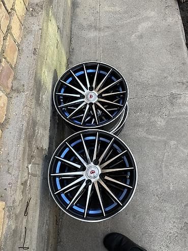 Дөңгөлөктөр монтажда 195 / 55 / R 15, Комплект, Жеңил унаалар, Куйма, тешиктери - 5 — 5