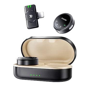 электроные книги: Беспроводной петличный микрофон Remax для iPhone (Lightning) с — 1