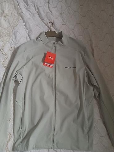 Мужская толстовка, 2XL, Li-Ning, Новый, цвет - Серый