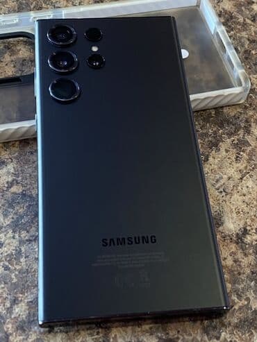 самсунк ултра 23: Samsung Galaxy S23 Ultra, Б/у, 256 ГБ, цвет - Черный — 1