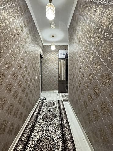 клубный квартира: 1 комната, 45 м², Индивидуалка, Учкун мкр Индивидуалка, 1 этаж, Евроремонт — 8