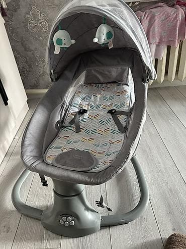 Электрокачели-люлька для новорождённого - Комфортное кресло-люлька с