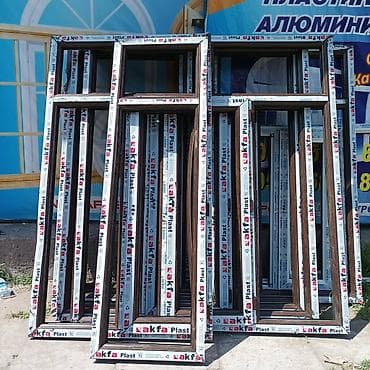 скотч для окон: Готовые пластиковые окна — 5
