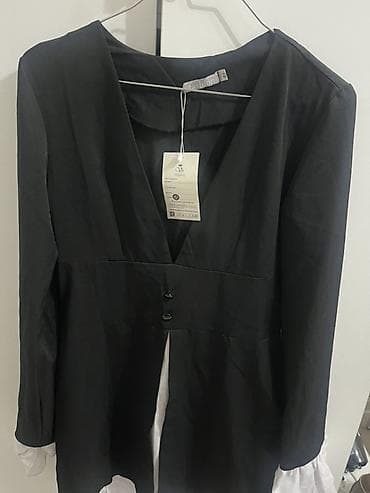 модные вещи: Черный укороченный свитер с корсетной шнуровкой 800 сом Чёрные — 7