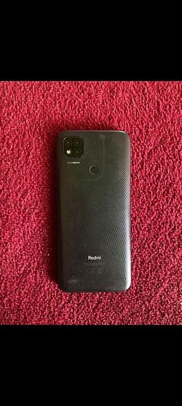 redmi s9: Redmi, Redmi 9C, Б/у, 64 ГБ, цвет - Черный, 2 SIM — 1