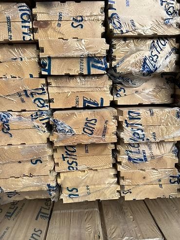 Вагонка, Сосна, Для стены, Другой профиль — 2