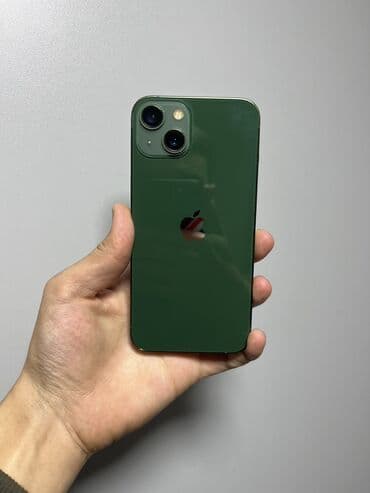 пассивное сетевое оборудование cisco: IPhone 13, Колдонулган, 128 ГБ, Жашыл, 100 % — 2
