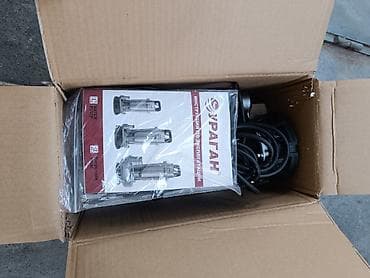 вертикальные: Погружной насос УРАГАН QDX580 почти новая практически не пользовались — 5