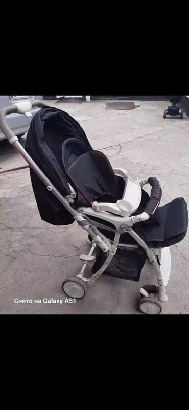 детская летняя коляска трость: Коляска, Б/у — 4