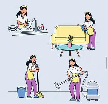 Уборка помещений, | Генеральная уборка, Уборка раз в неделю, | Дома