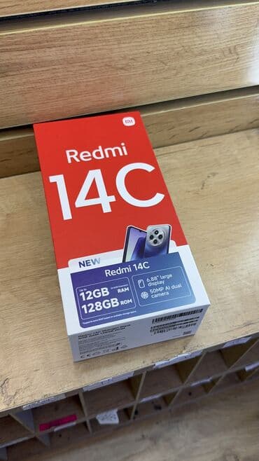 redmi note 12 turbo бишкек: Redmi, Redmi 14C, Колдонулган, 128 ГБ — 1