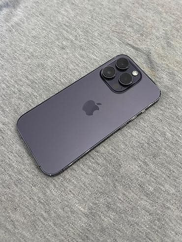 dji phantom: IPhone 14 Pro, Б/у, 256 ГБ, Deep Purple, Зарядное устройство, Коробка, 85 % — 2