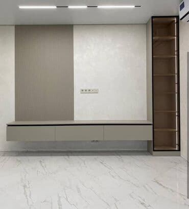 эшик дом: Буйрутма эмеректер, Уктоочу бөлмө, Ашкана гарнитурасы, Үстөл, Шкаф — 13