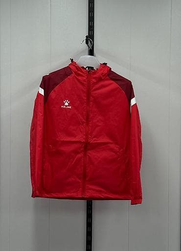 Женская одежда: Ветровка KELME с капюшоном - Легкая спортивная ветровка на молнии - — 1
