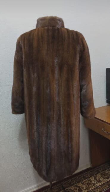 теплый и удобный: Шуба, Норка, Длинная модель, Финляндия, 5XL — 4