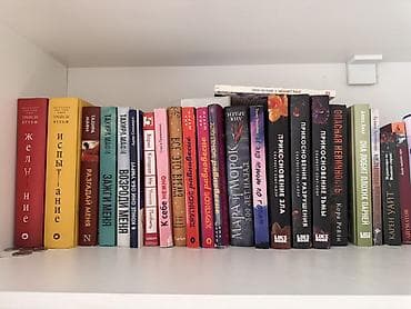 Подборка художественных книг (полка‑сборник, русскоязычные издания)