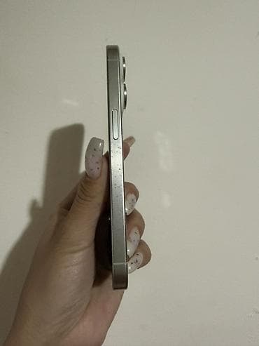 13 iphone: IPhone 15 Pro, Б/у, 512 ГБ, White Titanium, 85 % — 4