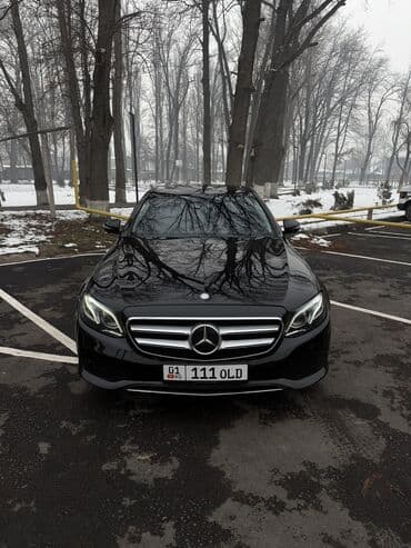 Mercedes-Benz E-Class: 2017 г., 2 л, Автомат, Бензин, Седан