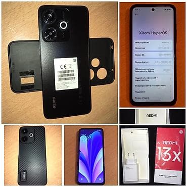 redmi note 13 новый: Redmi, Redmi 13, 256 ГБ, цвет - Черный, 2 SIM — 1