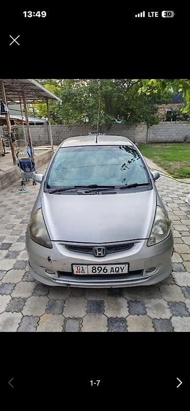 honda sbr: Honda Fit: 2002 г., 1.3 л, Вариатор, Бензин, Хэтчбэк — 6
