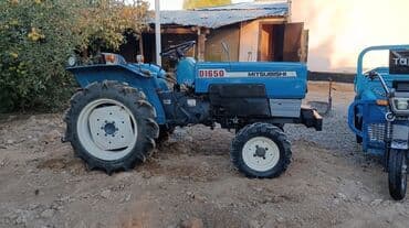 Мини-тракторы Mitsubishi: Мини-трактор Mitsubishi D1650 - Компактный японский трактор, удобен — 6