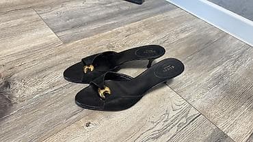 Айымдардын бут кийими: Оригинальные мюли Gucci 🖤 (Италия) Покупались в бутике,оригинал 100% — 4
