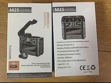 динамики бу: Вакуумные наушники Модель: A6S простой компактный. Штучно 500 сом — 1