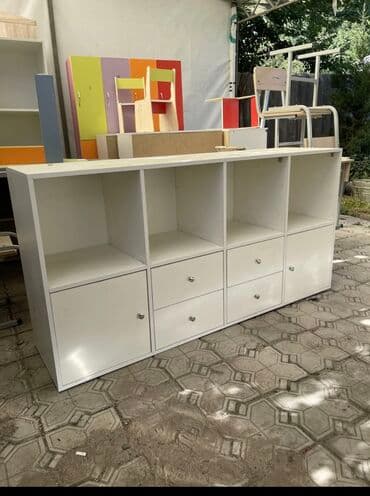 Книжная полка, Новый, ЛДСП, Напольная, Самовывоз, Платная доставка at lalafo.kg Книжная полка, Новый, ЛДСП, Напольная, Самовывоз, Платная доставка