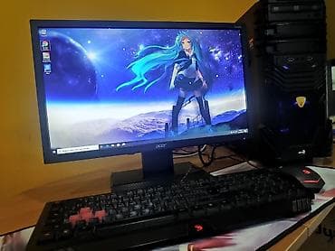 Компьютер, ядер - 4, ОЗУ 16 ГБ, Игровой, Б/у, Intel Core i5, HDD + SSD