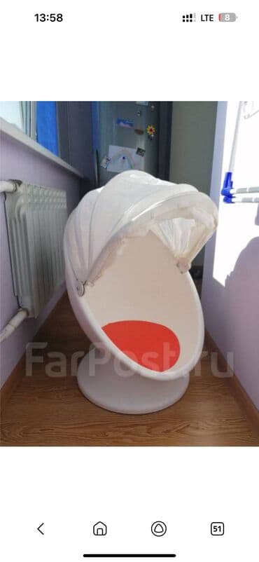 детское кресло кровать: Детское кресло, цвет - Белый — 2