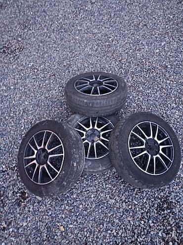 r16 4x100: Колеса в сборе R 15, Лето, Б/у, Комплект, Литые — 1