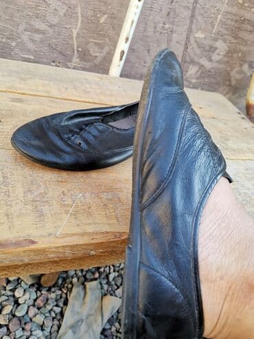 макасины: Мужские туфли, 41, Б/у, цвет - Черный, Самовывоз — 3