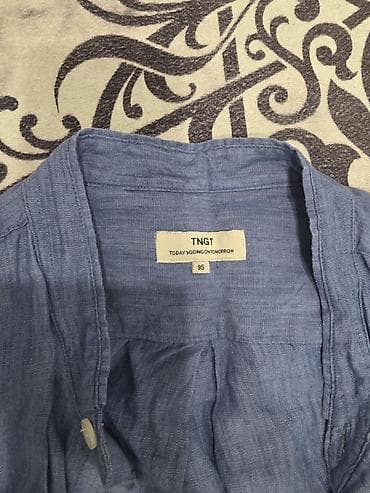 ночные рубашки: Льняная мужская рубашка TNGT (Today Going On Tomorrow) - Материал — 2